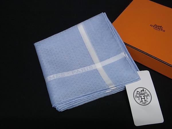 HERMES  ハンカチーフ　ジャガード　Hパッサン HERMES ハンカチーフ ジャガード Hパッサン