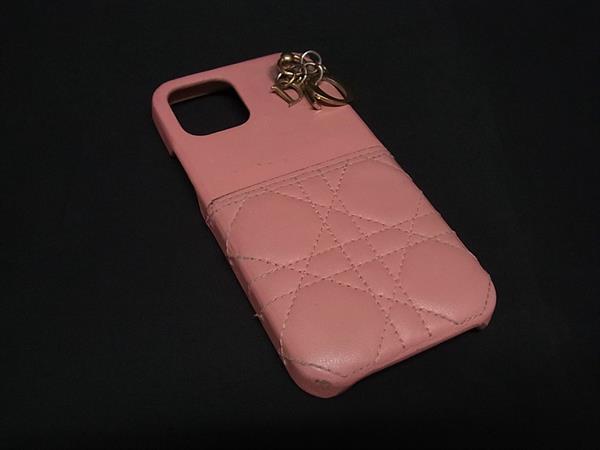 ディオール Lady Dior iPhone 12 スマホケース ピンク 国内発 関税なし Dior ディオール LADY DIOR IPHONE 15 PRO MAX (Dior