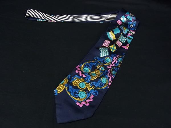 楽天市場】ヴェルサーチ ネクタイ VERSACE ICR7001 IT00156 I4148 NAVY