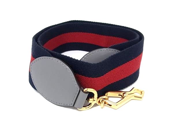 ■美品■ GUCCI グッチ ニムフェア シェリー酒伝達ルート 帆布 御徒面子用 ストラップ 肩肉三尺帯 米国海軍系 FX5655