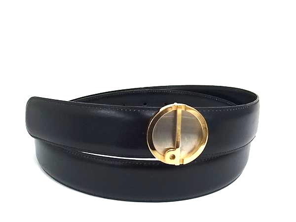 楽天市場】【未使用品】dunhill ダンヒル ベルト カーフ レザー 黒
