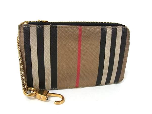 楽天市場】Burberry バーバリー FLORAL CHECK PRINT Coin Case コイン