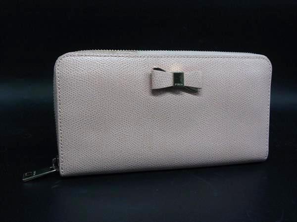 楽天市場】□新品同様□ FURLA フルラ レザー ラウンドファスナー 長