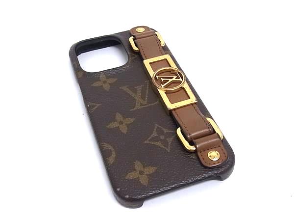 LOUIS VUITTON ルイヴィトン モノグラム バンパー ドーフィーヌ iPhone13Pro対応 アイフォン スマホケース ブラウン系 BP8971|pleasure-Store 店