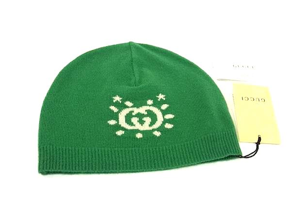 楽天市場】GUCCI グッチ GGパターンカシミア100% リブニットキャップ