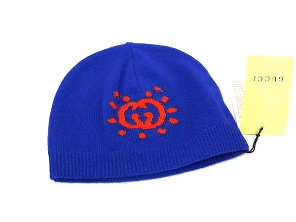 楽天市場】【未使用品】【アパレル】GUCCI グッチ GG ニットキャップ