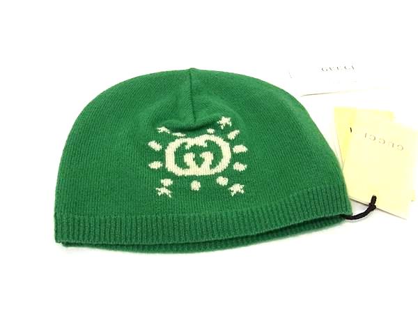 楽天市場】【未使用品】【アパレル】GUCCI グッチ GG ニットキャップ