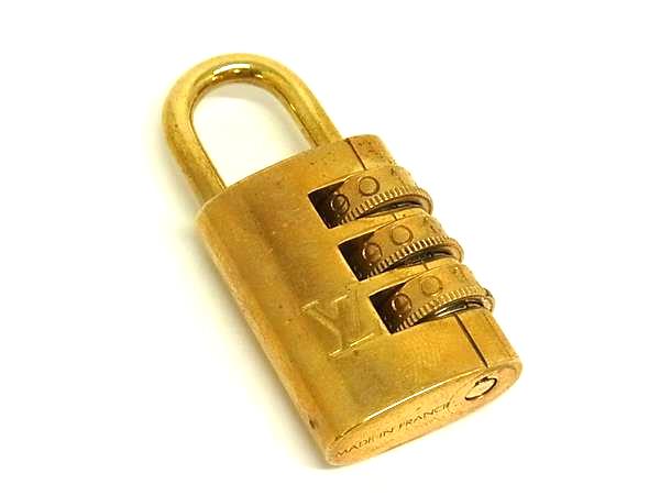 楽天市場】ルイヴィトン カデナ パドロック R10007 シルバー 艶なし