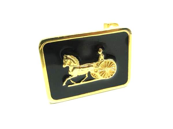本物 セリーヌ CELINE 馬車金具 ベルト レザー レッド ゴールド金具 服飾小物 中古 CELINE - 本物 セリーヌ CELINE 馬車金具 ベルト レザー レッド