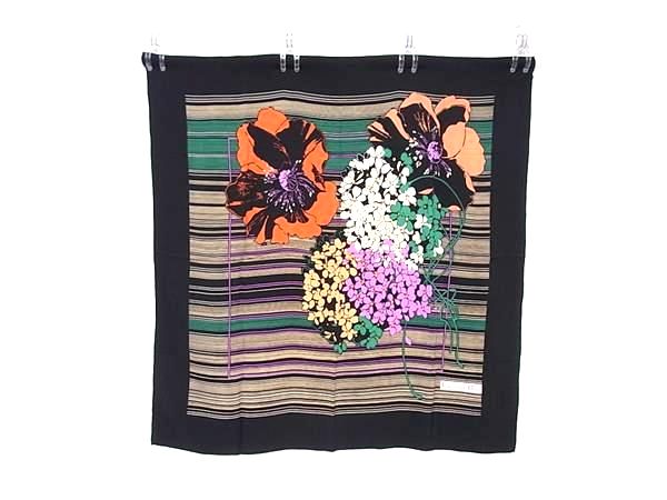 楽天市場】ChristianDior クリスチャンディオール シルク100% 大判 花