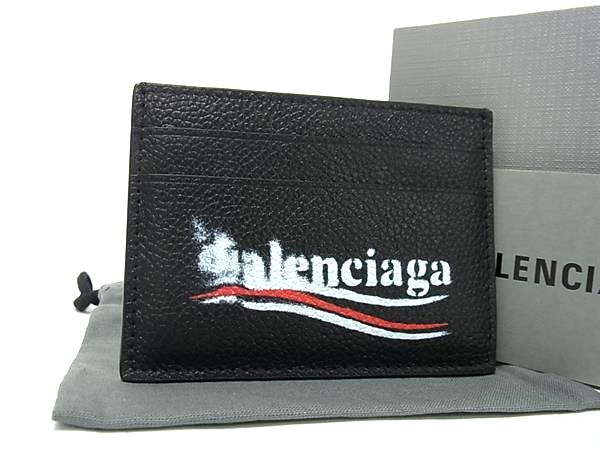 楽天市場】【新品未使用品】BALENCIAGA バレンシアガ レザー カード