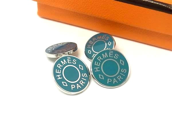 楽天市場】美品 HERMES エルメス セリエ カフスボタン メンズ ゴールド