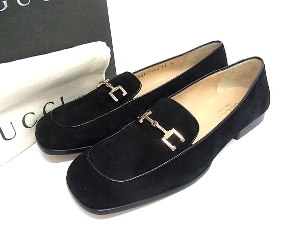 楽天市場】GUCCI/グッチ レディースレザーローファー 36.5Bサイズ(約