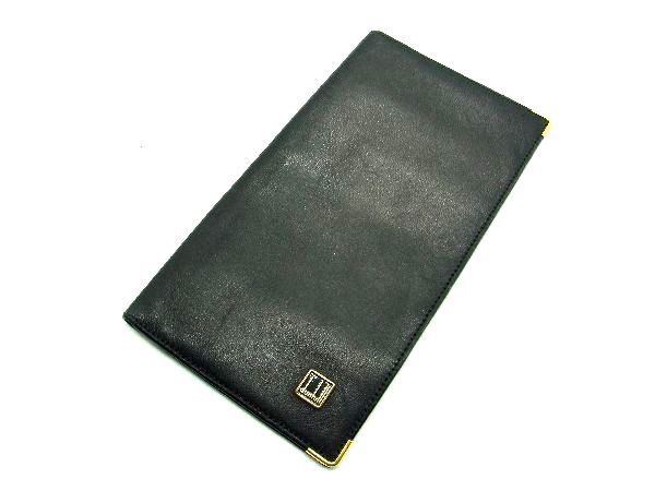 楽天市場】dunhill ダンヒル クロコダイル型押しレザー 二つ折り 長