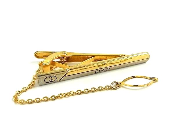 楽天市場】GUCCI グッチ ネクタイタイピンGトツロゴ ノットロゴ ロゴ