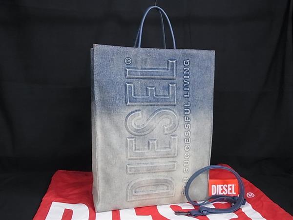 楽天市場】DIESEL ディーゼル X08919 P4636 DSL SHOPPER L FD X トート