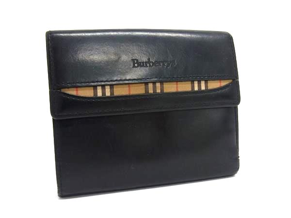 楽天市場】BURBERRY バーバリー 財布 ノバチェック がま口 二つ折り