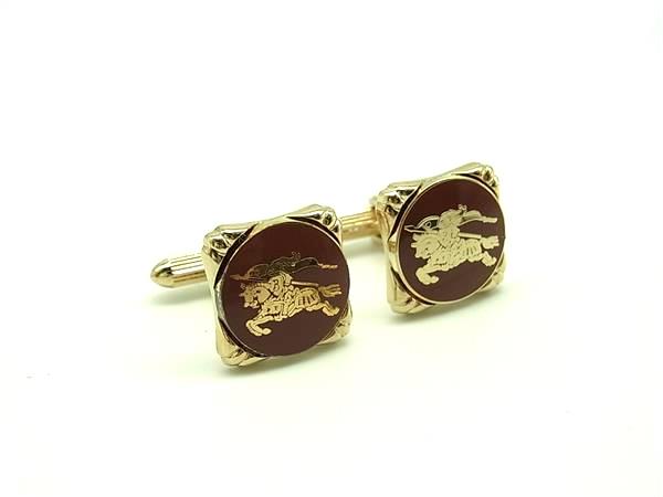 楽天市場】バリー BALLY カフス ボタン ゴールド メッキ ロゴ