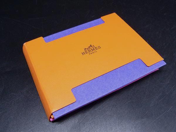 楽天市場】□新品同様□ HERMES エルメス メモ帳 付箋 文房具