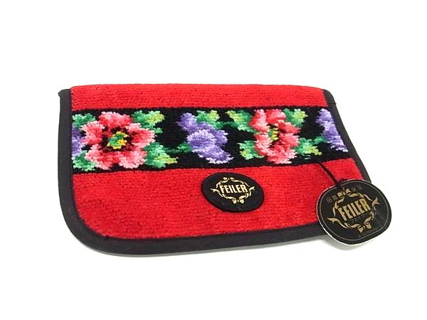 楽天市場】□極美品□ FEILER フェイラー コットン100％ 花柄 フラワー