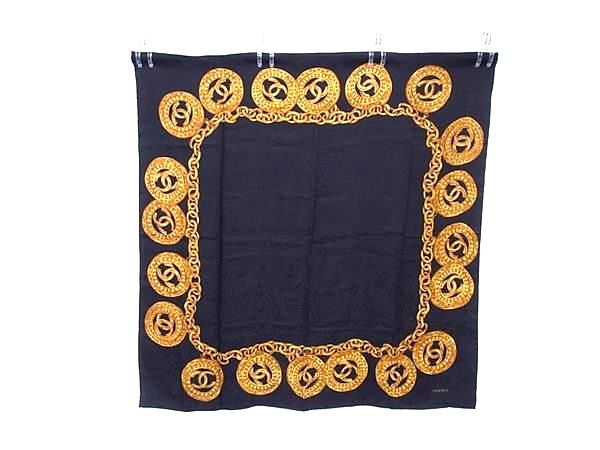 楽天市場】シャネル CHANEL プリーツ ストール スカーフ ドット 水玉