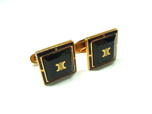 楽天市場】セリーヌCELINE カフス カフリンクス カフスボタン メンズ