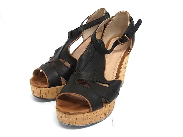 楽天市場】クロエ CHLOE サンダル WOODY ロゴ リネン フラットミュール