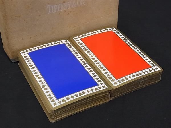 ティファニー　トランプ　Red & Blue　Tiffany ティファニートランプRed & BlueTiffany - トランプ