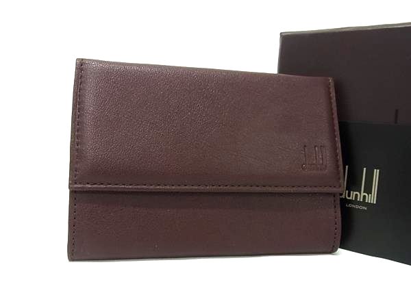 ■新品■未使用■ dunhill ダンヒル レザー コインケース コインパース 小銭入れ メンズ ブラウン系 BN7104
