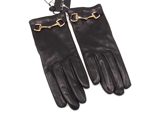 楽天市場】GUCCI グッチ 革手袋キャットヘッドロゴベルトホックソフト