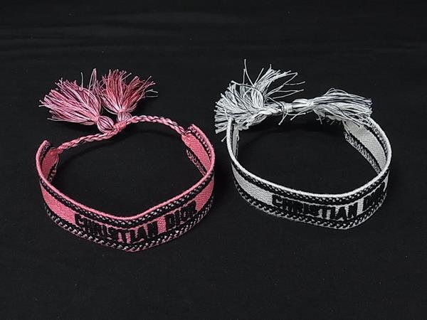 楽天市場】Dior ディオール ミサンガ Textile JAdior Bracelet B0961