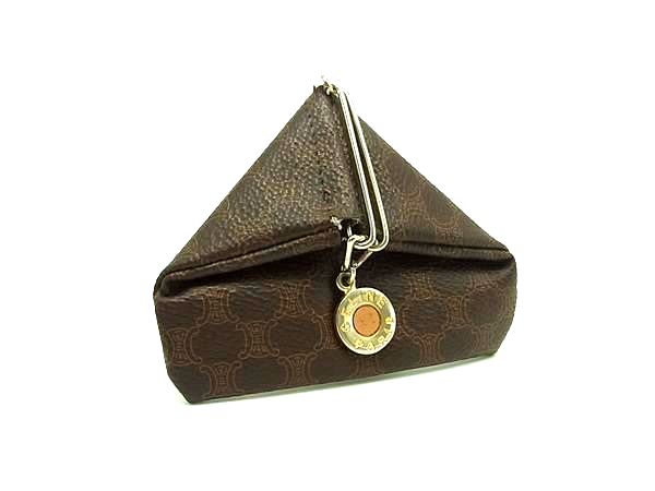 楽天市場】セリーヌ CELINE コインケース ポーチ ブラウン レディース