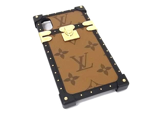 ■新品■未使用■ LOUIS VUITTON ヴィトン M67893 モノグラム アイ トランク フォリオ iPhone X/XS対応 アイフォンケース FR8351|pleasure-Store 店