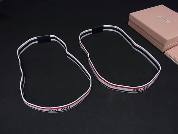 miumiu ヘアバンド カチューシャ ギンガムチェック miumiu ヘアバンド カチューシャ ギンガムチェック miumiu ミュウ