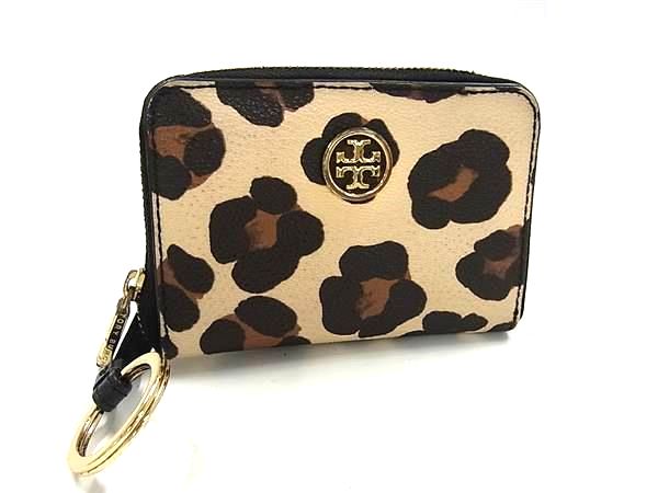 TORY BURCH キーケース ゴールド金具 TORY BURCH トリーバーチ キーケース レザー ゴールドロゴ