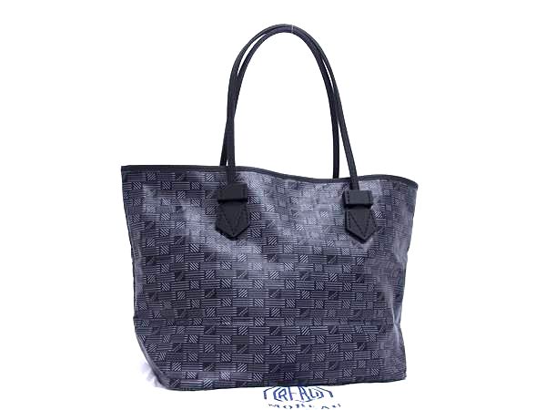 楽天市場】□新品同様□ MOREAU モロー 総柄 PVC×レザー ハンドバッグ