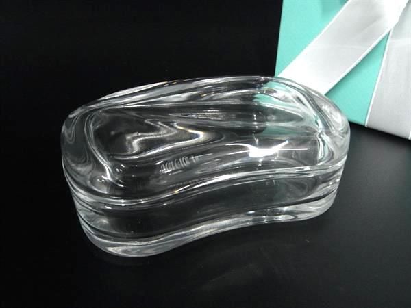 ■新品■未当て嵌める■ TIFFANY＆Co ティファニー ウェーブボックス 小入れもの マルチ入れもの 室内装飾 オブジェ せつ然たる 金8045 食器-その他-食器・カトラリー・グラス