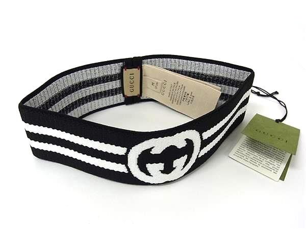 GUCCI クリスタルインターロッキングG ヘアバンド GUCCI グッチ クリスタル インターロッキングG ヘアバンド