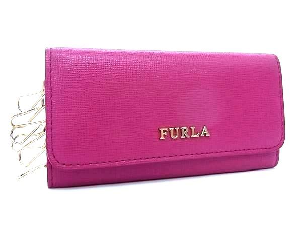 【新品未使用】フルラ FURLA レッドキーケース 箱・保存袋付き
