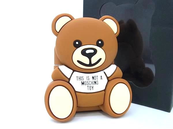 残り１【新品】MOSCHINO モスキーノ テディ Airpodsケース くま 楽天市場】MOSCHINO モスキーノ 7780 8301 イヤホンケース