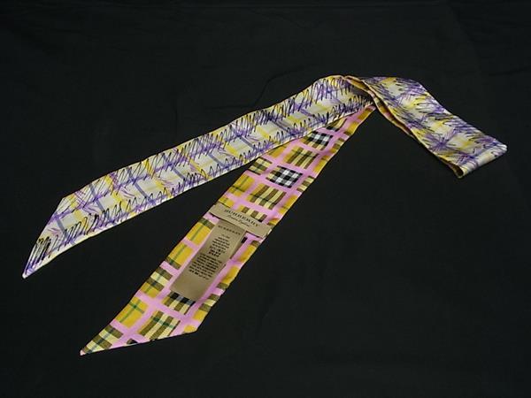 楽天市場】□新品□未使用□ BURBERRY バーバリー シルク100