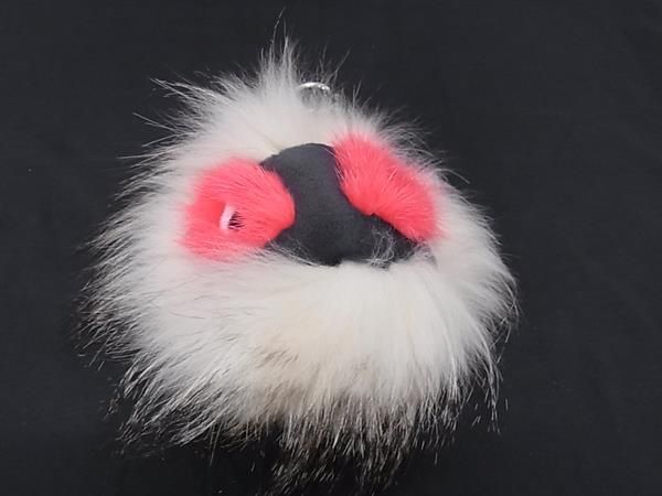 FENDI - ■美品■ FENDI フェンディ バッグバグズ モンスター ポンポンチャーム ファー キーホルダー キーリング チャーム FD2854 FENDI □美品□ フェンディ バッグバグズ モンスター ポンポン