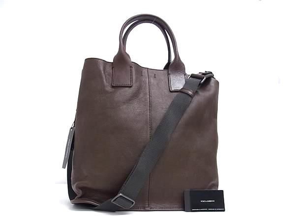 入手困難】ドルチェアンドガッバーナ ビジネスバッグ レザー