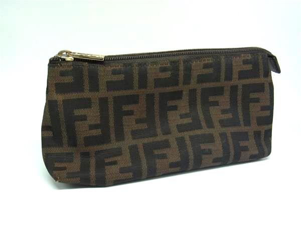 極美品　FENDI フェンディ　ポーチ S031 楽天市場】FENDI フェンディ ポーチ BEAUTY POUCH SMALL TESS