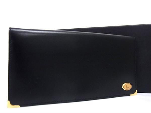 楽天市場】□新品同様□ dunhill ダンヒル レザー 二つ折り 長財布