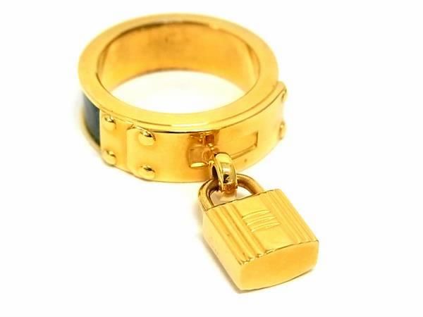 楽天市場】HERMES エルメス スカーフリング ケリー カデナ