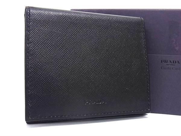 楽天市場】□新品□未使用□ PRADA プラダ サフィアーノレザー 二