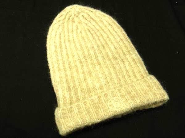 マルタンマルジェラ ニット帽　ビーニー　ベージュ ベージュ系 Maison Margiela(メゾン マルジェラ) ニットキャップ