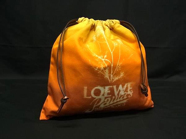 楽天市場】□新品同様□ LOEWE ロエベ パウラズイビザ キャンバス 巾着