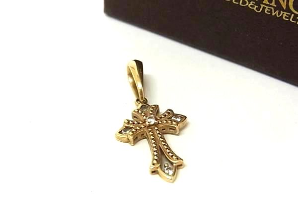 ■美品■ AVALANCHE アヴァランチ 10K 10金 ネックレストップ ペンダントトップ アクセサリー レディース ゴールド系 BS4783|pleasure-Store 店